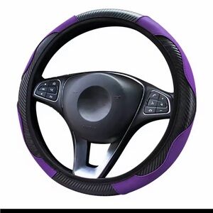 Universal Purple Steering Wheel Cover